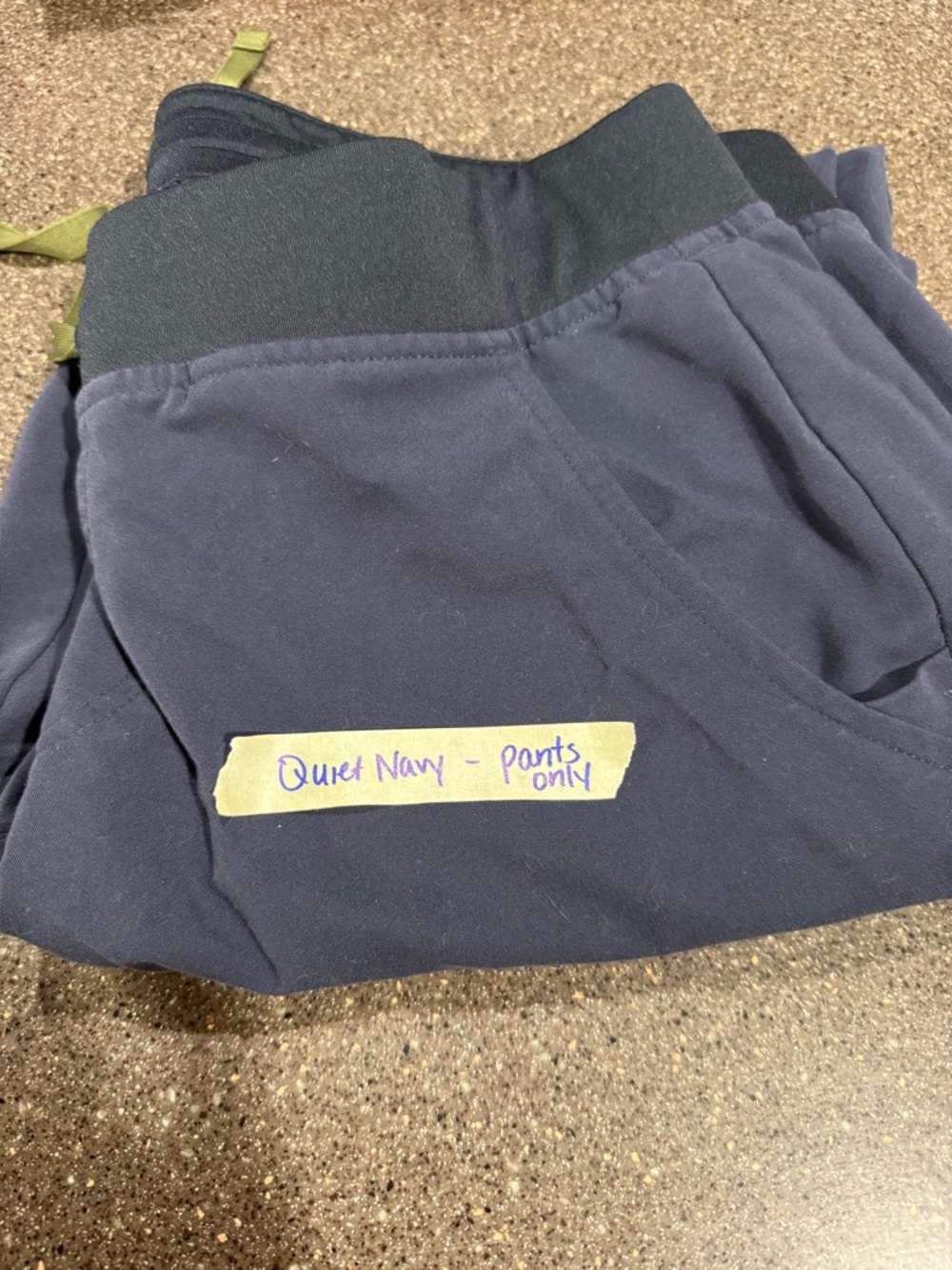 Figs Womens Quiet Navy Scrub Pants